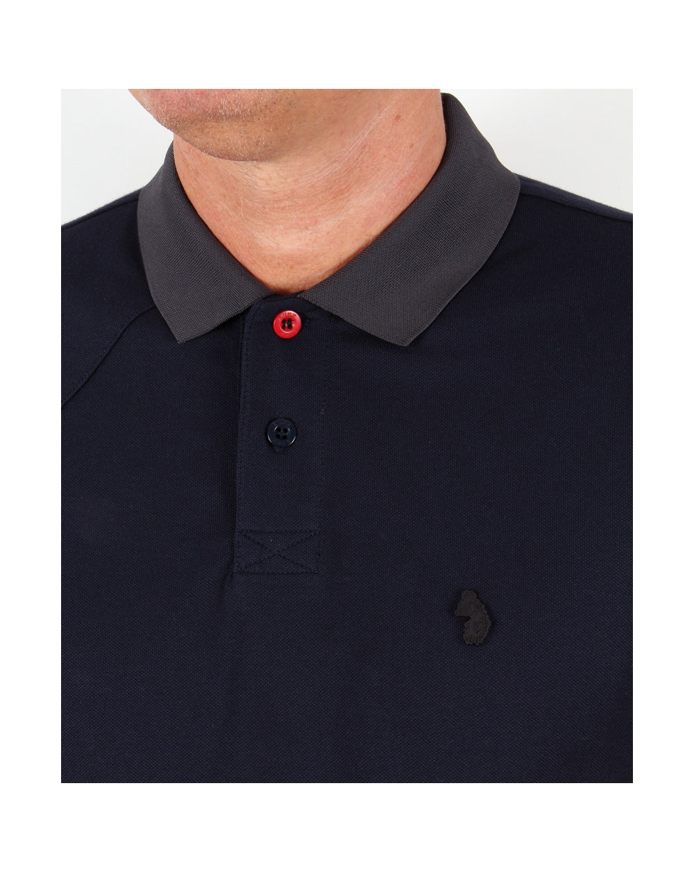 Luke Plants Poloshirt Marineblau