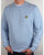 Lyle And Scott Crew Neck Sweatshirt Blue Marl