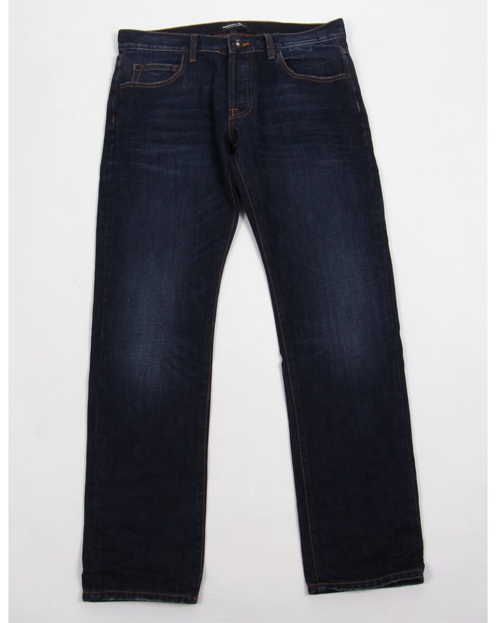 Marshall Artist – Marshall Fit Jeans in dunkler Indigo-Vintage-Waschung