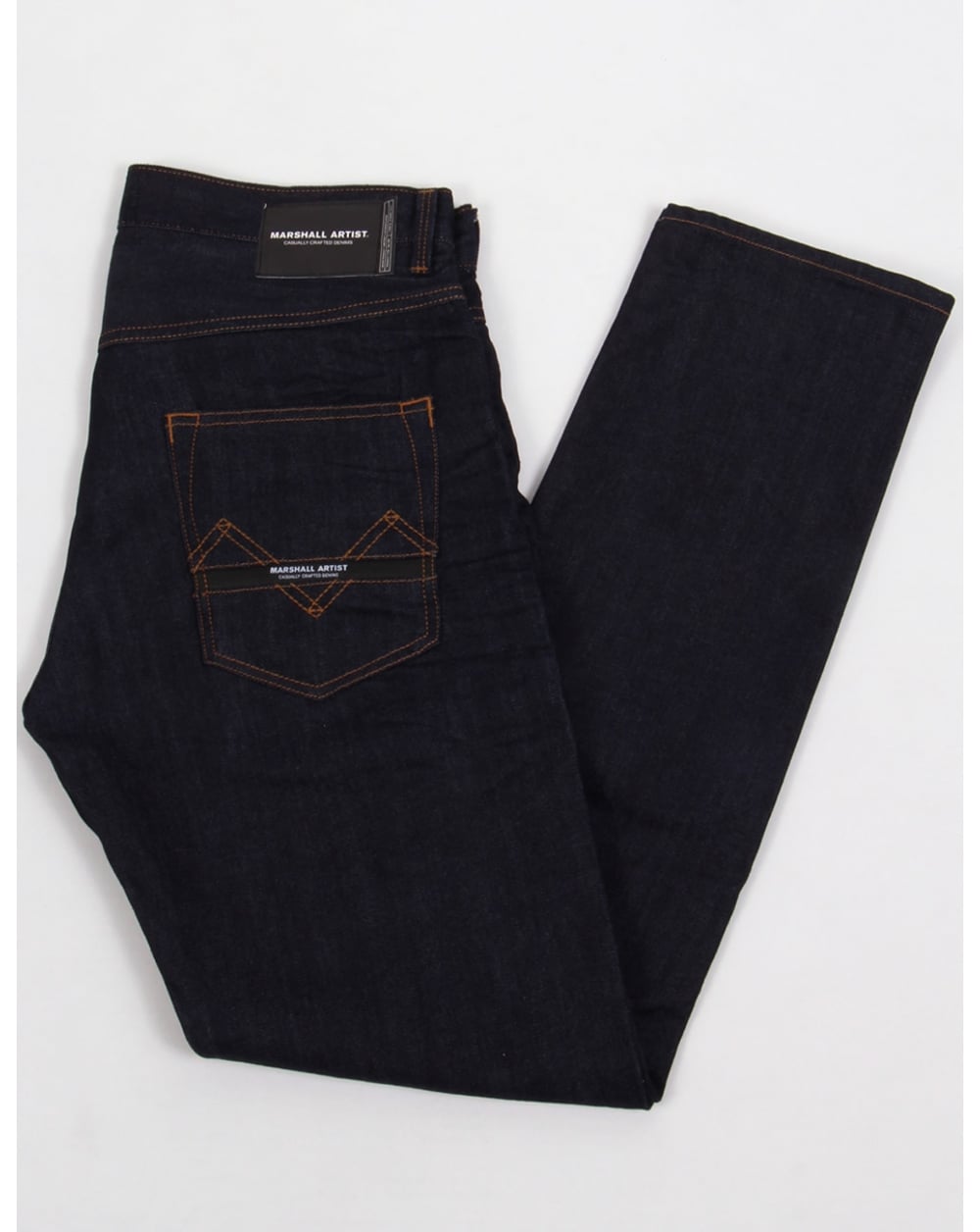 Marshall Artist – Marshall Fit Jeans in Indigo-Harz-Waschung