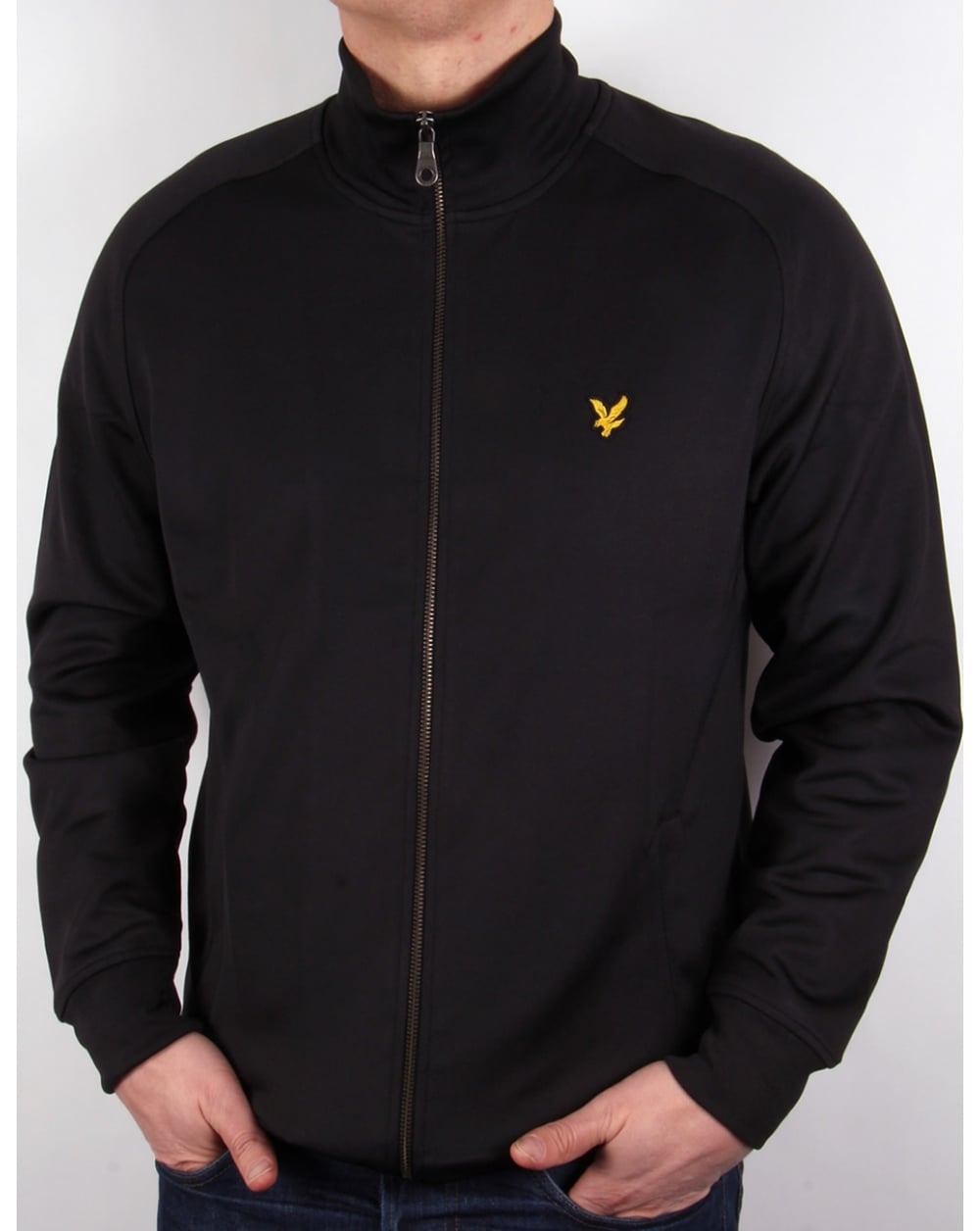 Lyle And Scott Tricot Trainingsjacke Schwarz