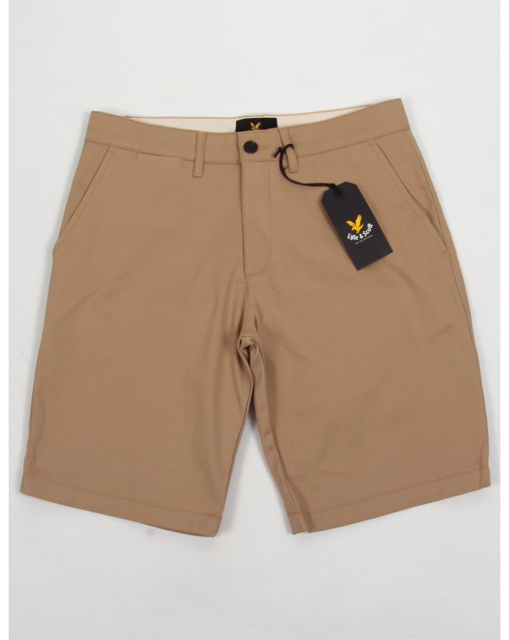 Lyle And Scott Chino-Shorts, Dunkelsand