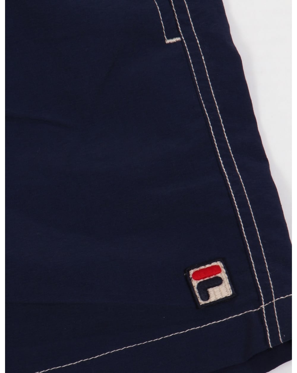 Fila Vintage Lanyard Badeshorts, Marineblau