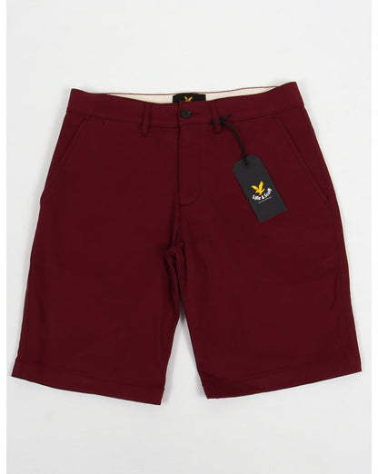 Lyle And Scott – Chino-Shorts 2, Claret Jug