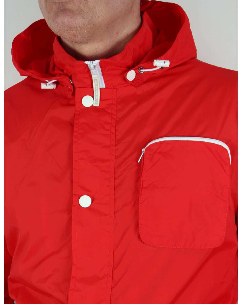 Weekend Offender Chebe Kapuzenjacke Chilirot