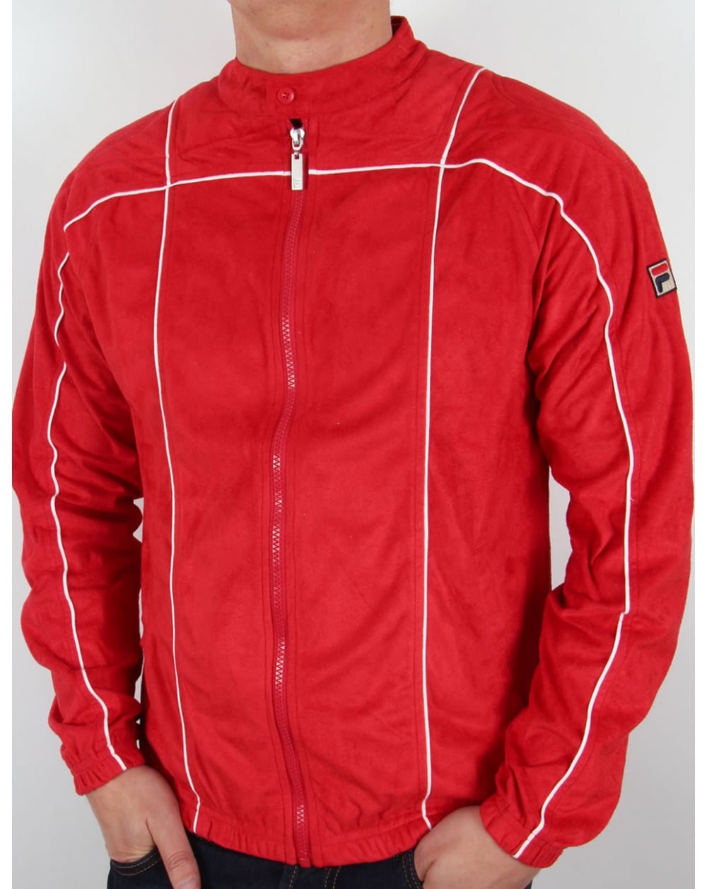 Fila Vintage Terrinda Mk3 Trainingsjacke Rot