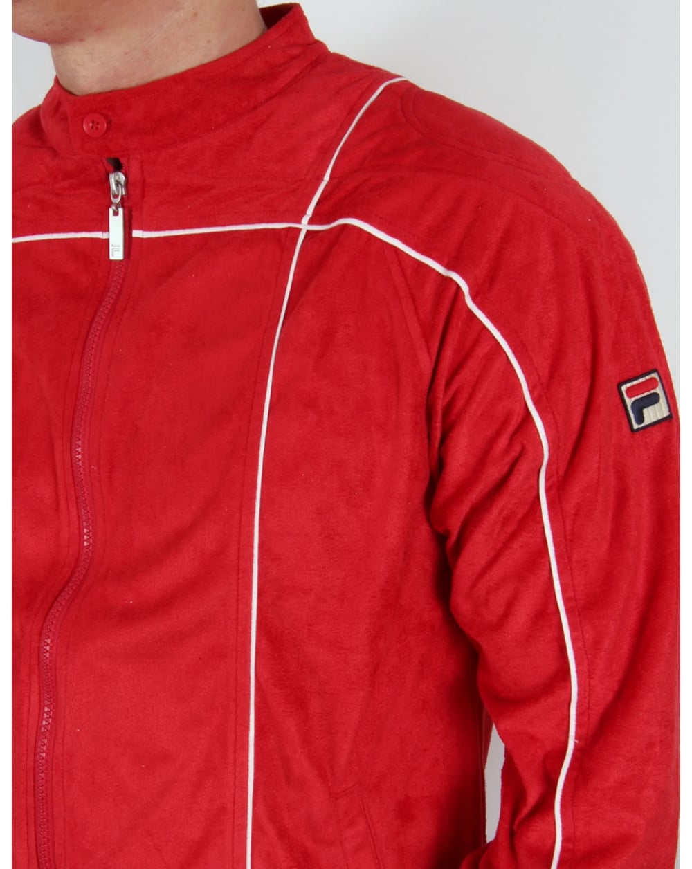 Fila Vintage Terrinda Mk3 Trainingsjacke Rot