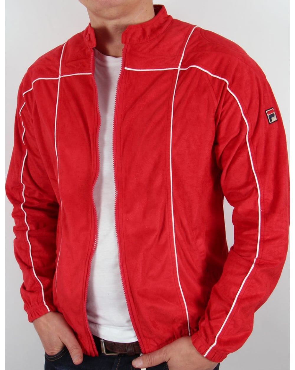 Fila Vintage Terrinda Mk3 Trainingsjacke Rot