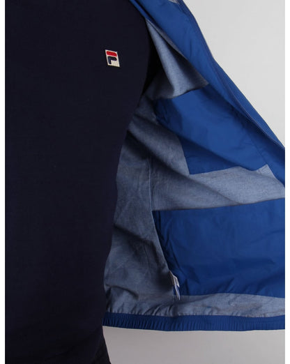Fila Vintage Farro Kapuzenjacke Italia Blau
