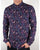 Pretty Green Sefton Paisley Shirt Navy