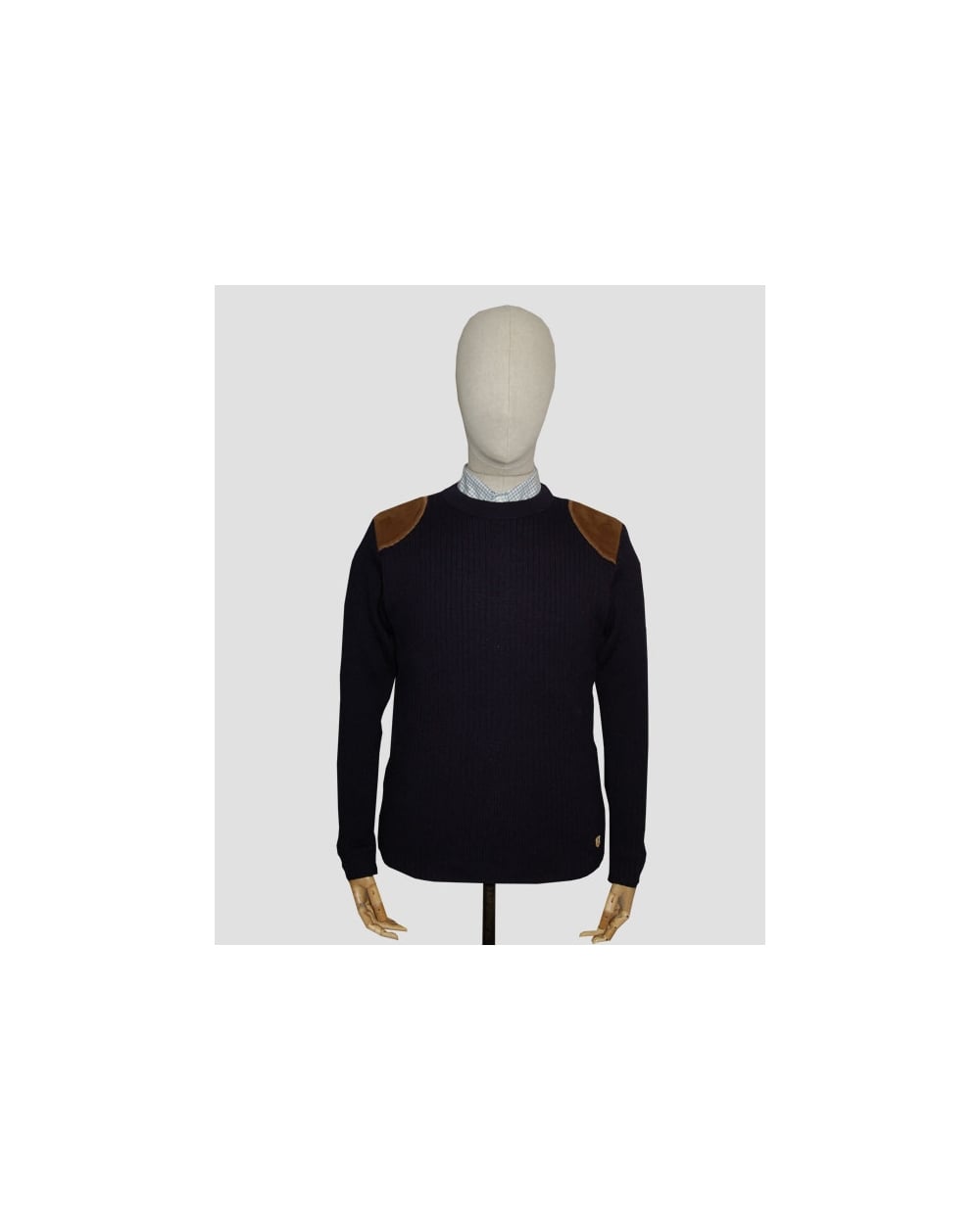 Armor-lux Militaire-Pullover, Marineblau