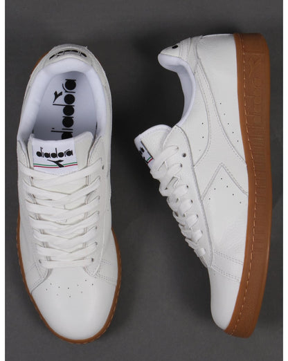 Diadora Game Low Sneaker Weiß/Gummi