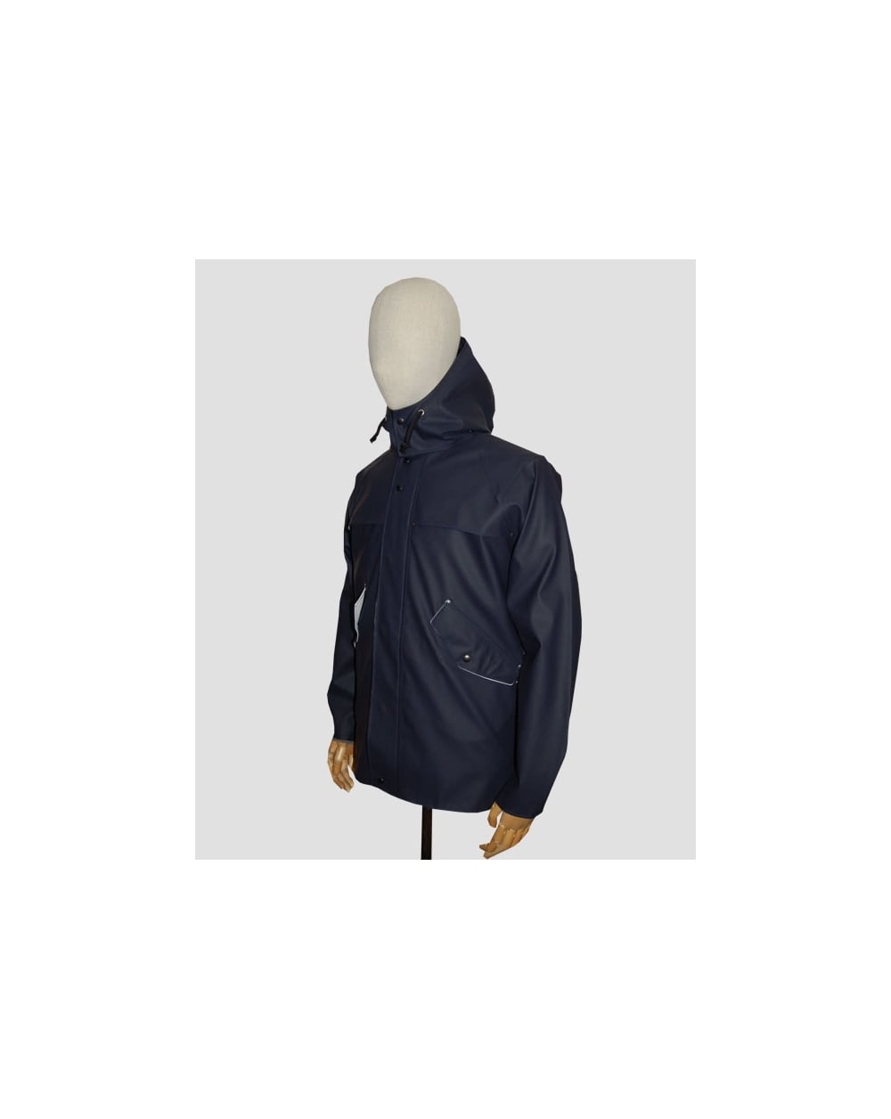 Elka Hellum Stripes Jacke Marine/Weiß