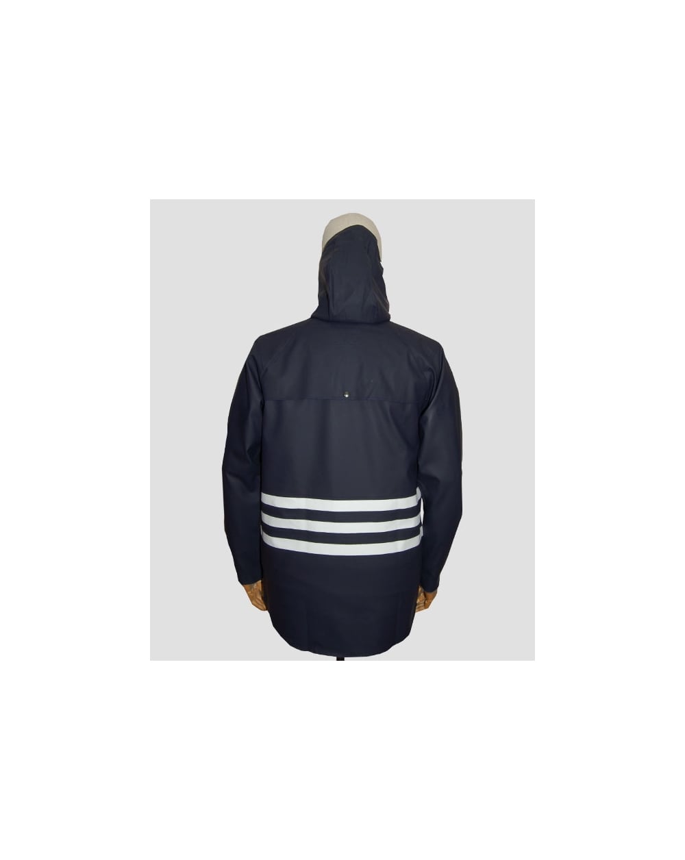Elka Hellum Stripes Jacke Marine/Weiß