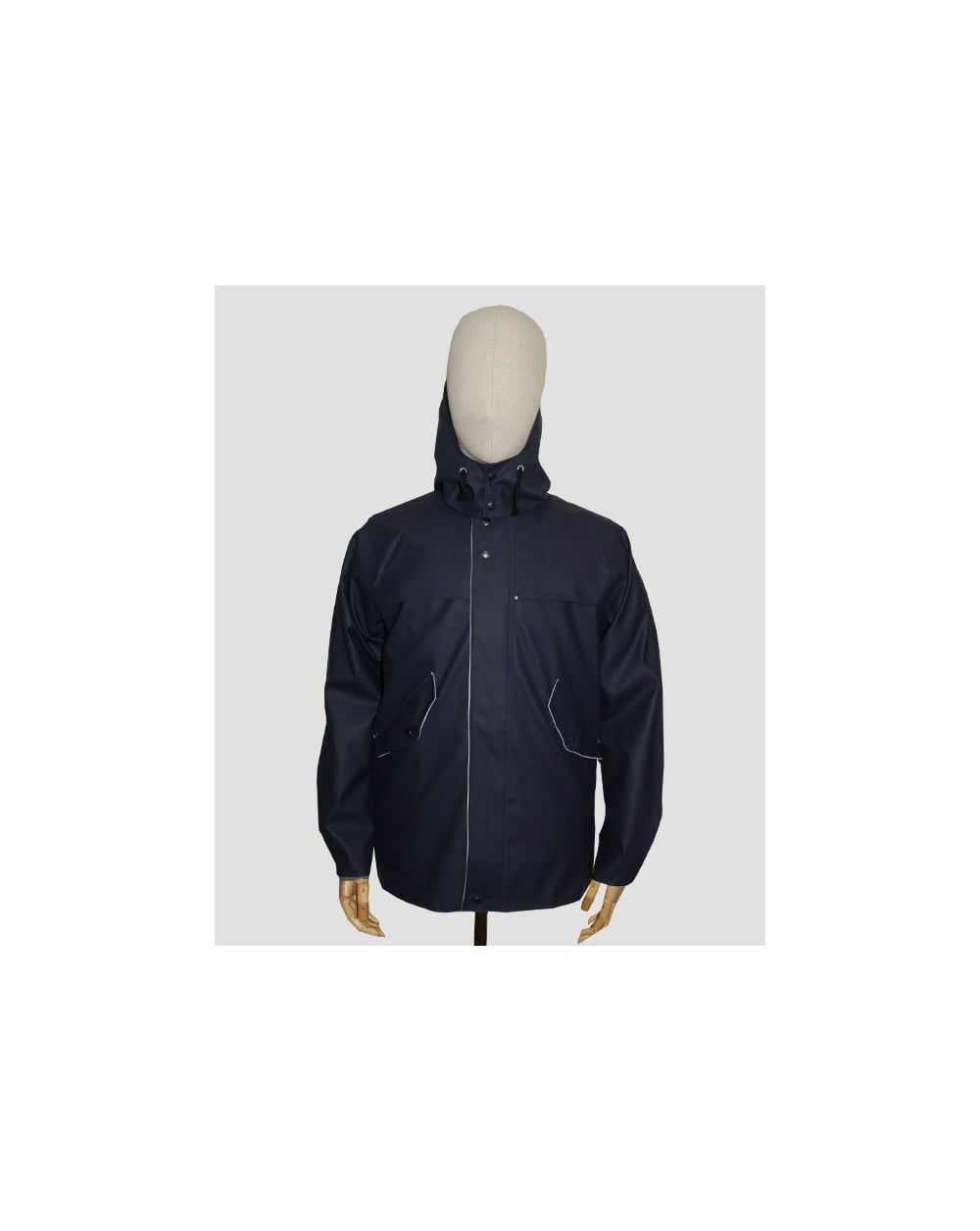 Elka Hellum Stripes Jacke Marine/Weiß