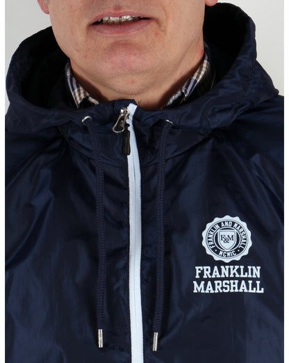 Franklin And Marshall Uni Zip Kapuzenjacke Marine