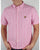 Lyle And Scott Short Sleeve Gingham Check Shirt Summer Pink