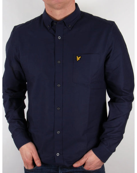 Lyle And Scott Oxford Shirt Navy