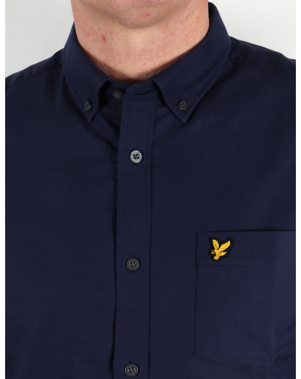 Lyle And Scott Oxford-Hemd, Marineblau