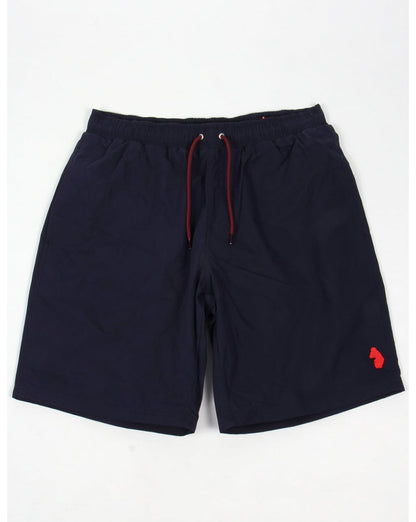 Luke Cagys – Knielange Badeshorts in Marineblau