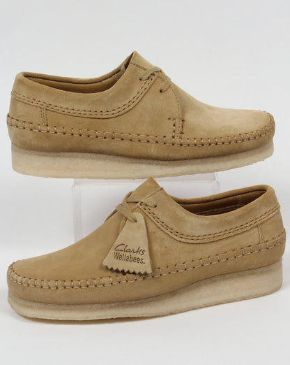 Clarks Originals Weaver Wildlederschuhe Ahorn