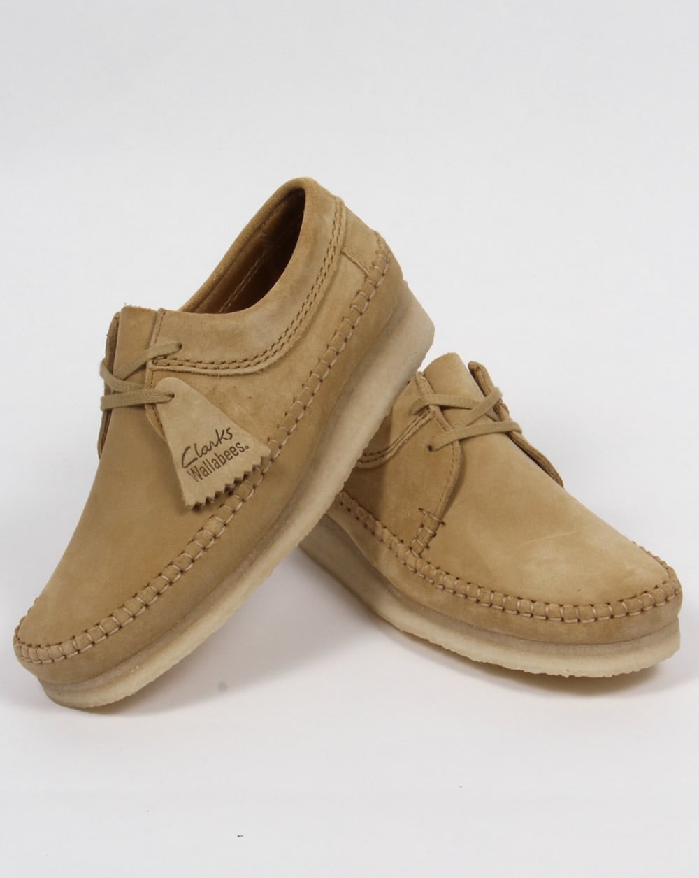 Clarks Originals Weaver Wildlederschuhe Ahorn
