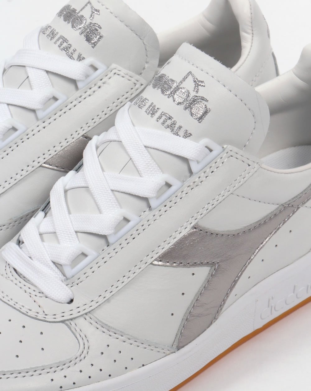 Diadora Borg Elite Sneakers Weiß/Silber