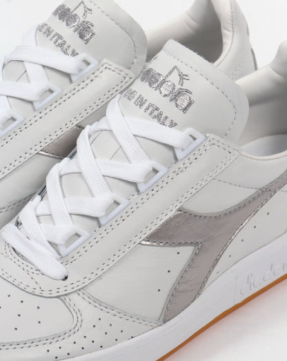 Diadora Borg Elite Sneakers Weiß/Silber