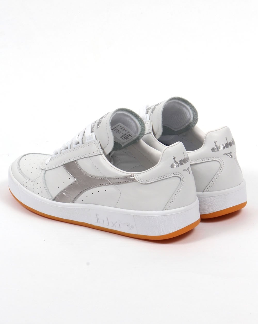 Diadora Borg Elite Sneakers Weiß/Silber