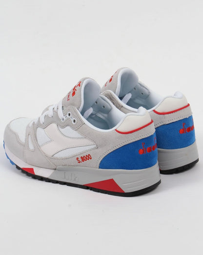 Diadora S8000 Premium Italy Sneakers Weiß/Mikroblau