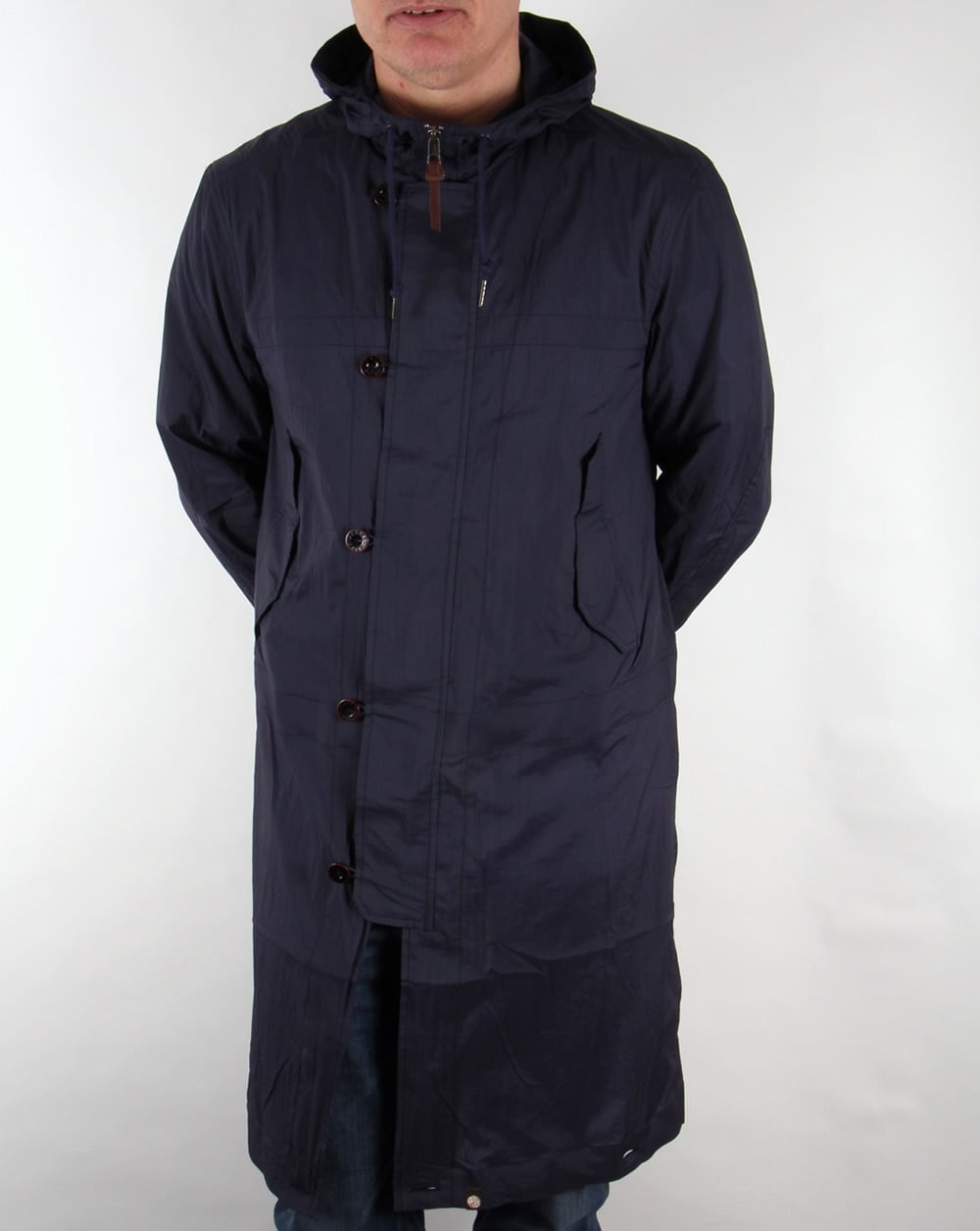 Pretty Green Claydon Jacke Marineblau