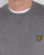 Lyle And Scott Crew Neck Sweatshirt Mid Grey Marl