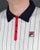 Fila Vintage Mk1 Settanta Polo Shirt Gardenia/Navy/Red