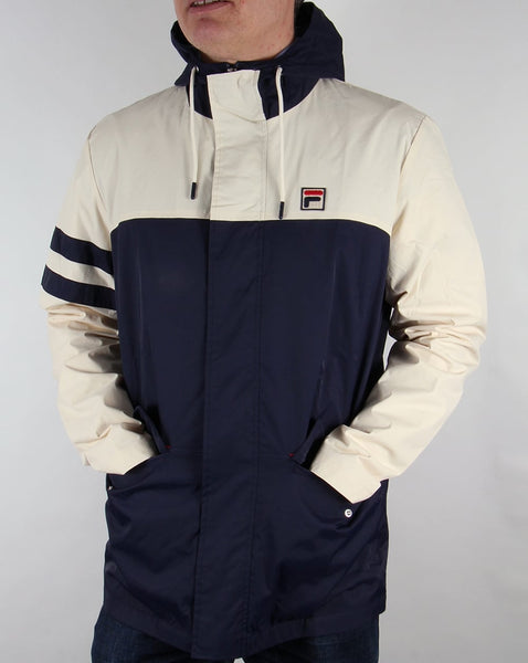 Fila Vintage Nautical Jacket Navy/gardenia