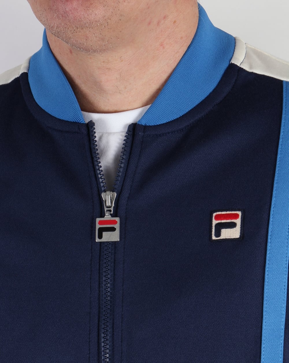Fila Vintage Drift Trainingsjacke Marineblau/Ozeanblau