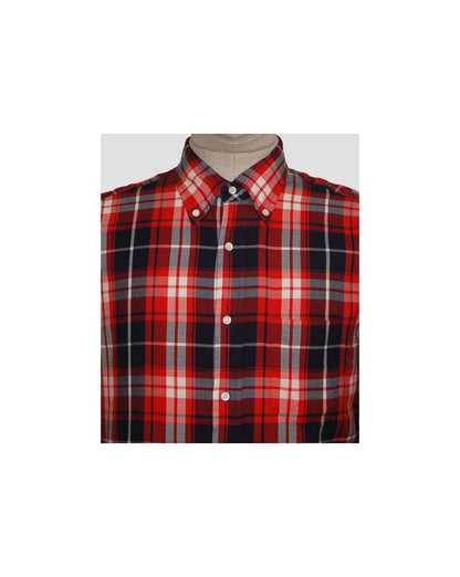 Gant Rugger Windblown Twill Karohemd Rot