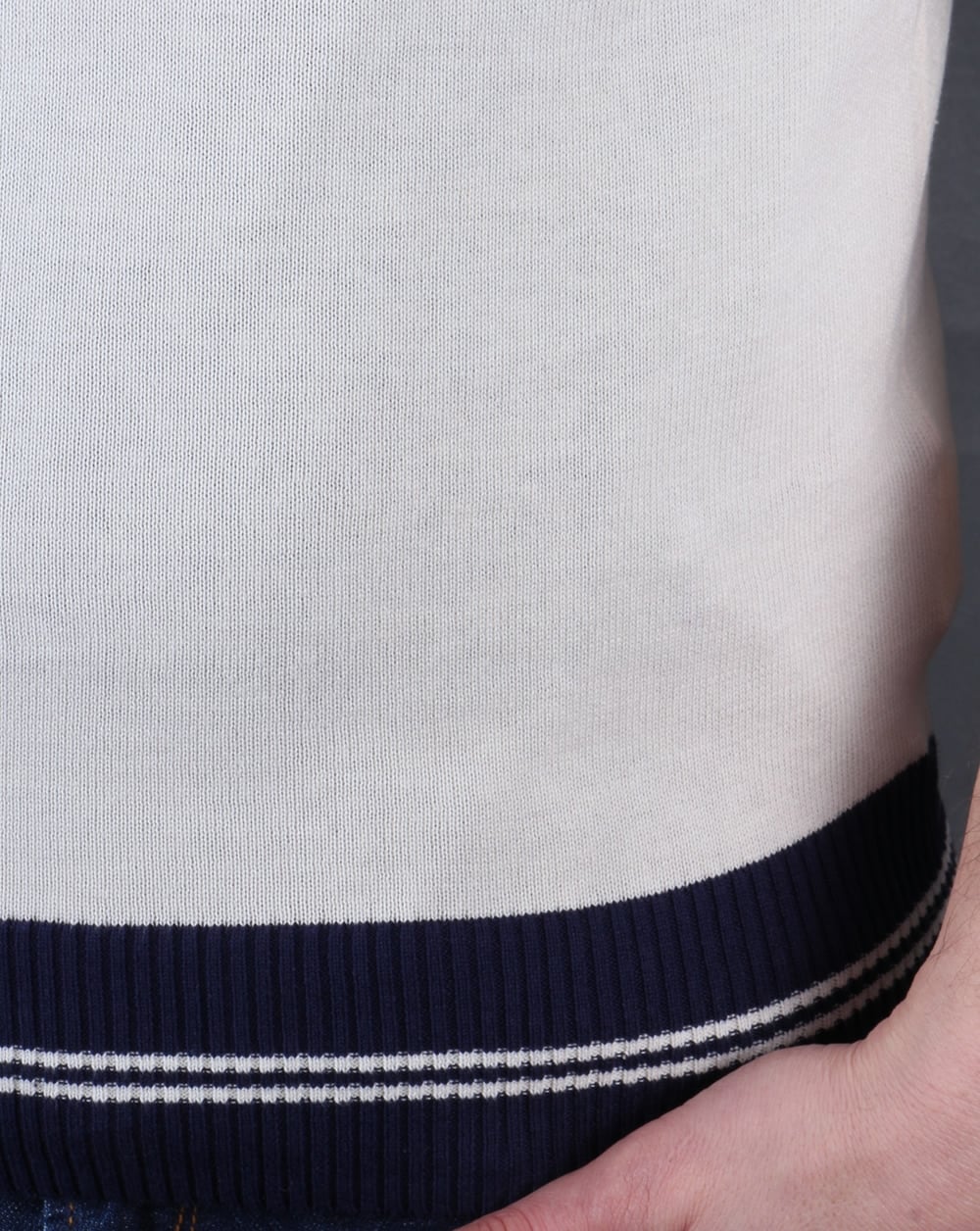 Fila Vintage Voyago Tanktop Gardenia/Marineblau