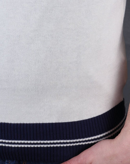 Fila Vintage Voyago Tanktop Gardenia/Marineblau