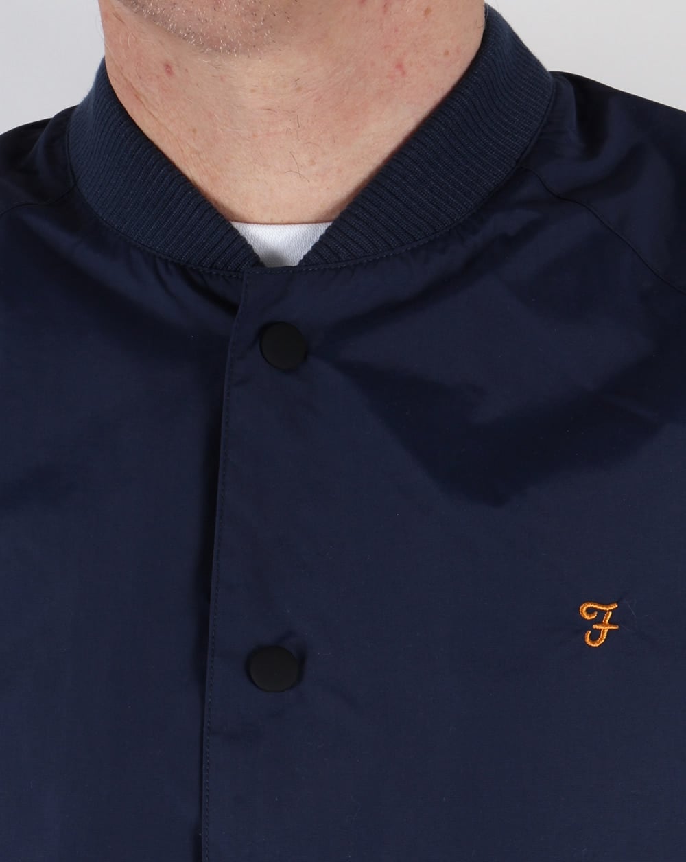 Farah – Bellinger – Bomberjacke in Marineblau