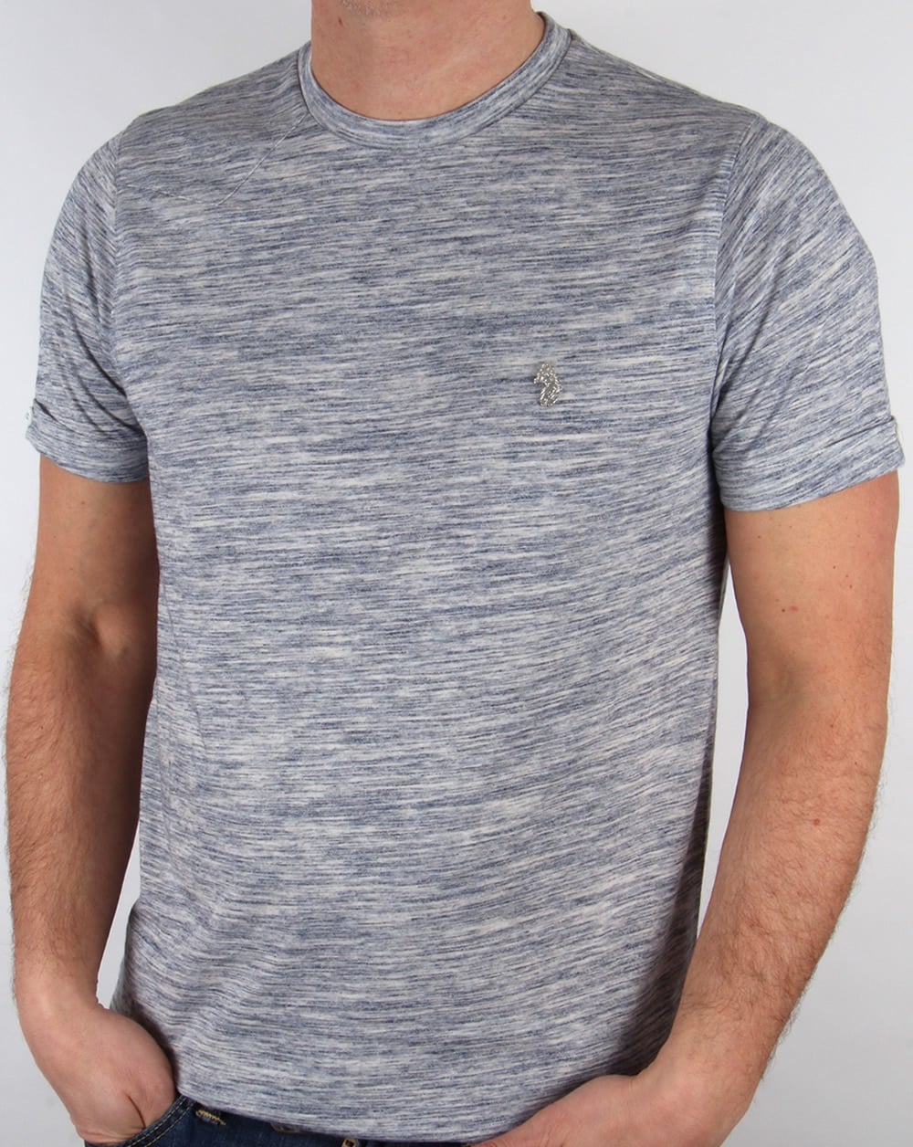 Luke Spacer T-Shirt Marina Blau