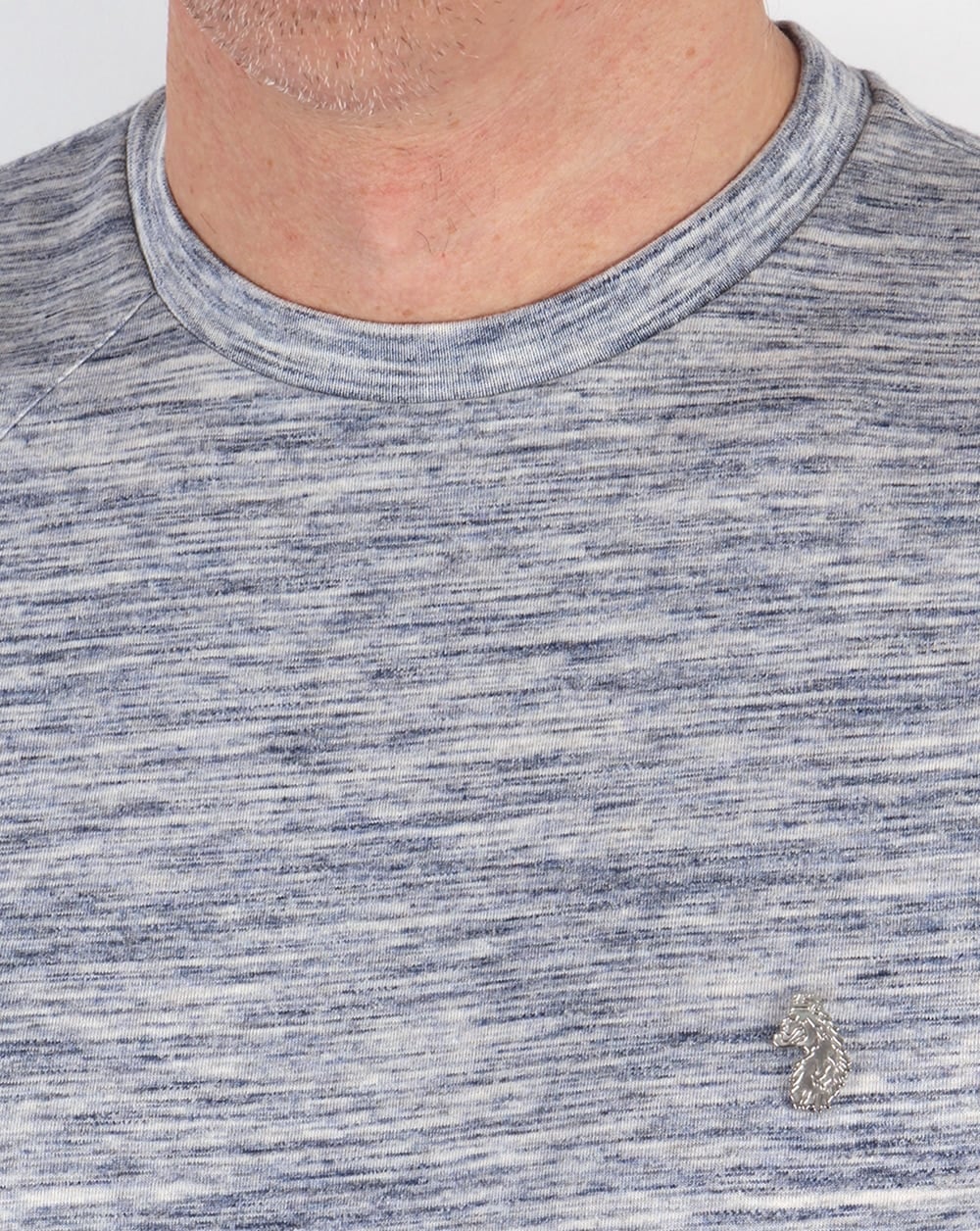 Luke Spacer T-Shirt Marina Blau