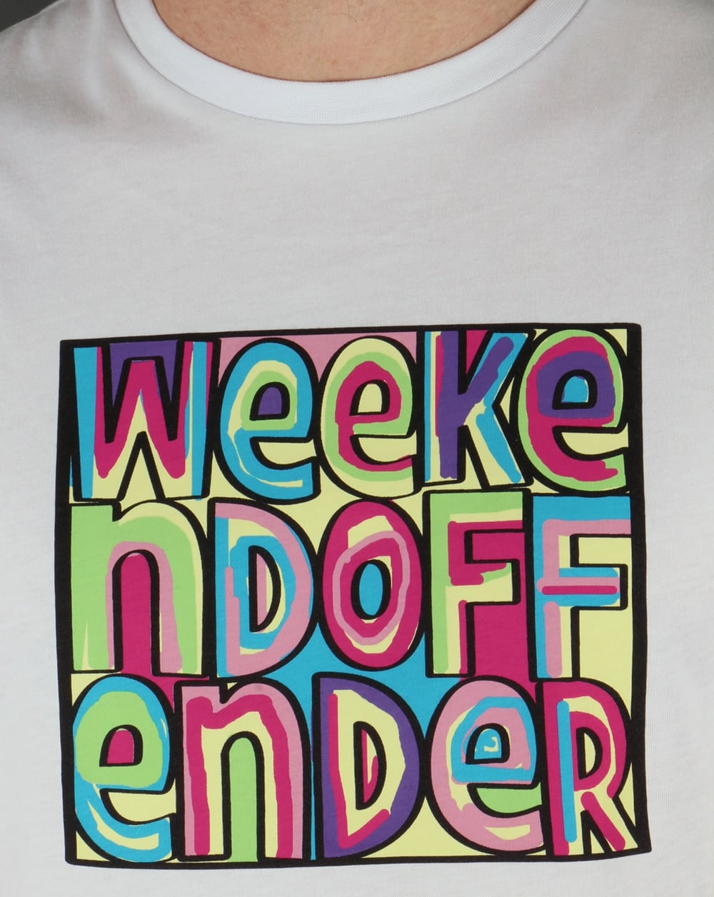 Weekend Offender Mad Cyril T-Shirt Weiß