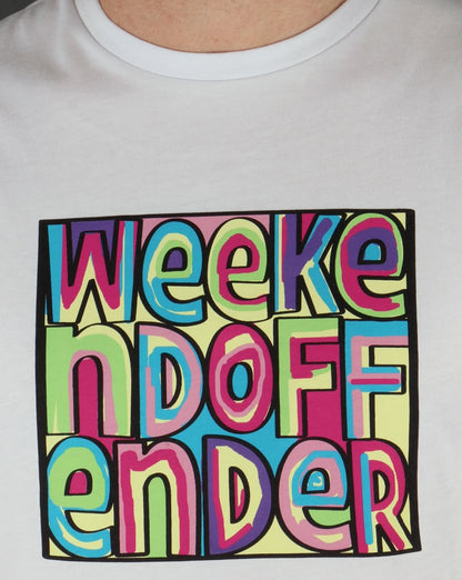 Weekend Offender Mad Cyril T-Shirt Weiß
