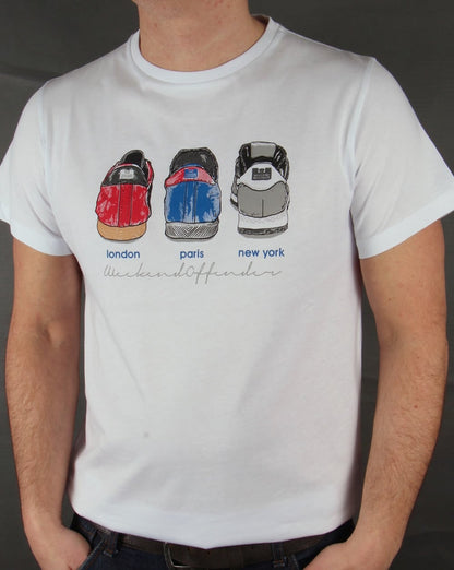 Weekend Offender Heels T-Shirt Weiß