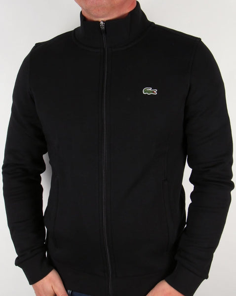Lacoste Zip Up Track Top Black