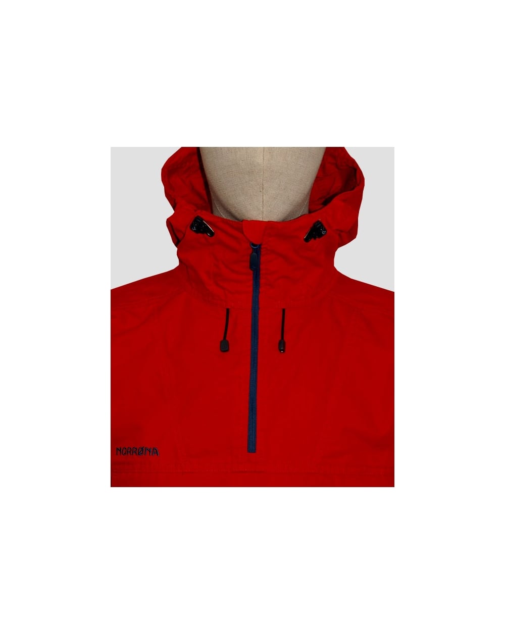 Norrona Svaldbard Baumwollanorak Orange