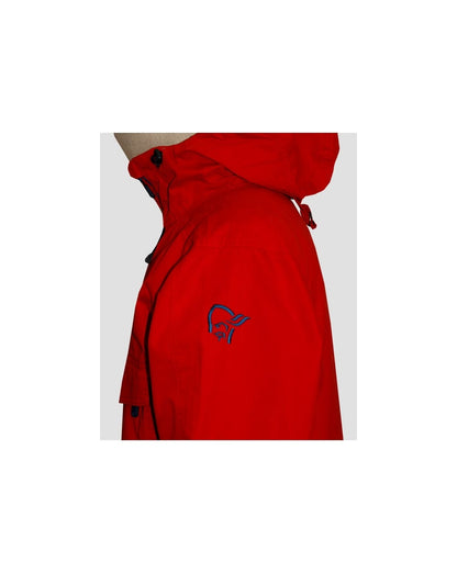 Norrona Svaldbard Baumwollanorak Orange