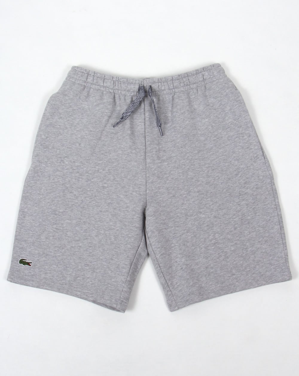 Lacoste Fleece-Shorts Grau meliert