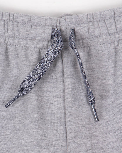 Lacoste Fleece-Shorts Grau meliert