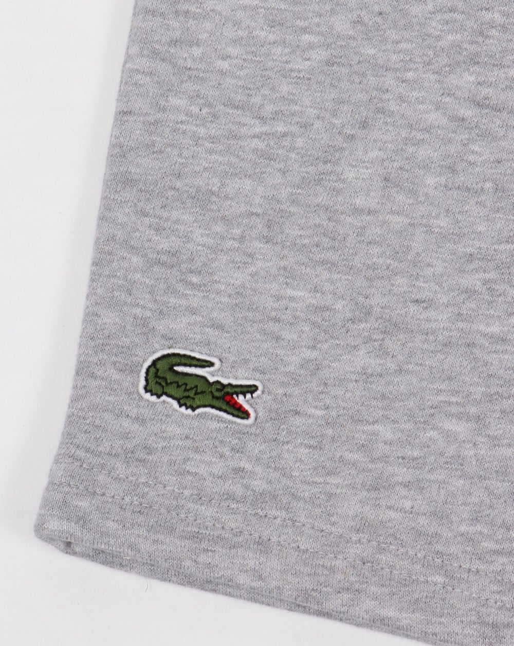 Lacoste Fleece-Shorts Grau meliert